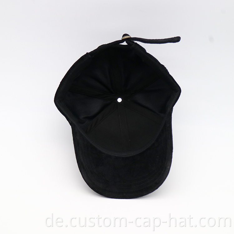 Suede Baseball Cap 